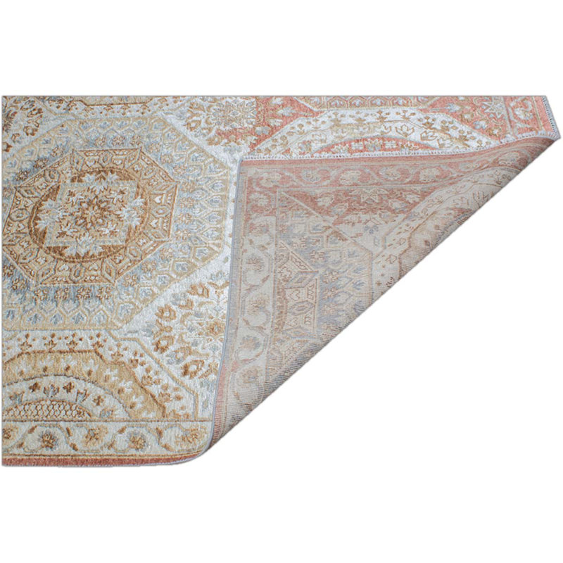 Hand Knotted Area Rug in Ivory