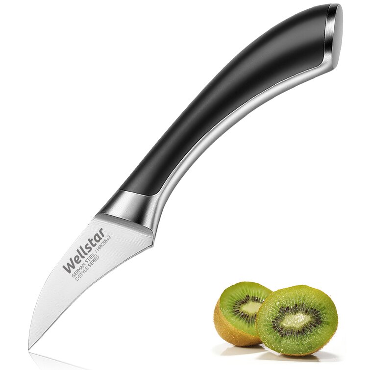 Kiwi Chef Utility Stainless Steel Wood Handle Knife - 6.5 Inches - Sun Foods - Delivered by Mercato