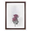 Two Pink Roses in Abstract - Picture Frame Graphic Art Print-55777618-55777622