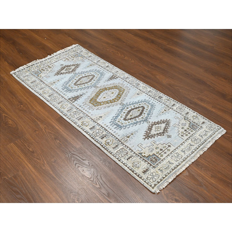 Cannie Hand Knotted Wool Rug