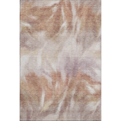 Premium Machine Washable Mayfield AMF2096 Abstract Rug