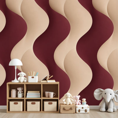Décoration murale adhésive auto-adhésive Peel and Stick pour bureau à domicile - H 69 po x 96 po