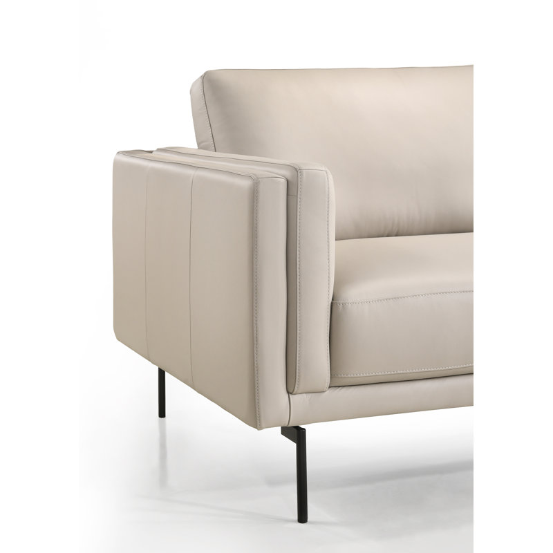 London Chair, Light Gray, Black