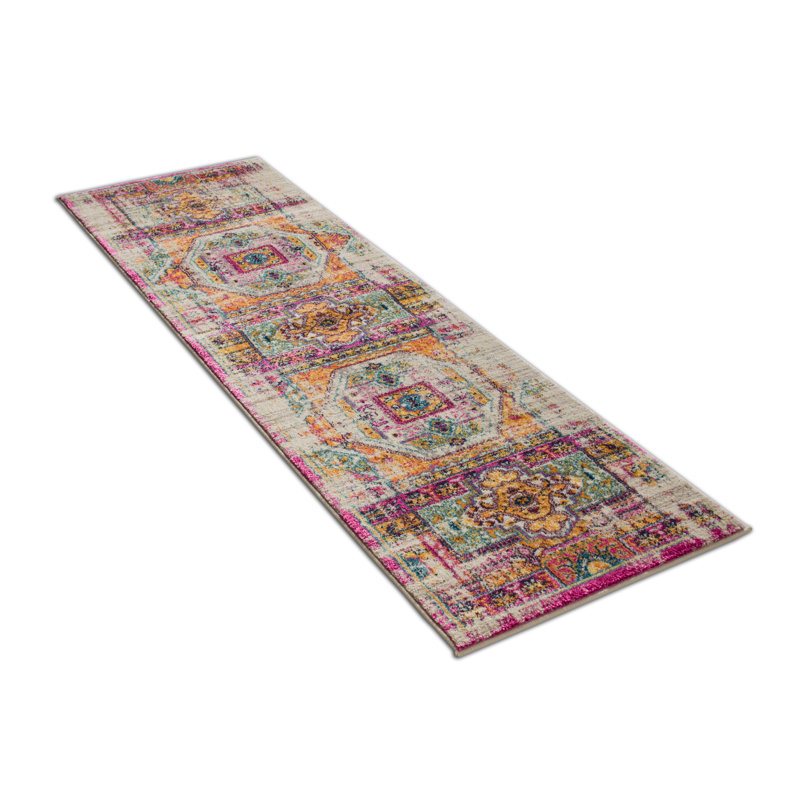 Caraballo Abstract Area Rug, Runner 67 x 220cm