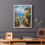 Série LANDSCAPES CCDCLXV - Reproduction encadrée de qualité supérieure - Prêt à être accroché - Aucun clou requis-358304754-358304762