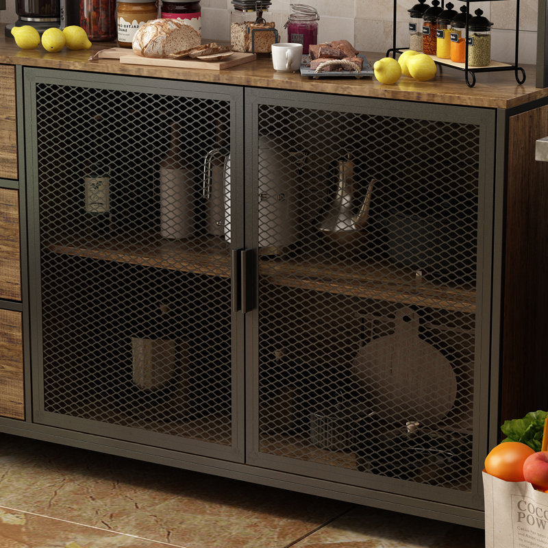 Lackowski 68.5'' Kitchen Pantry, Brown