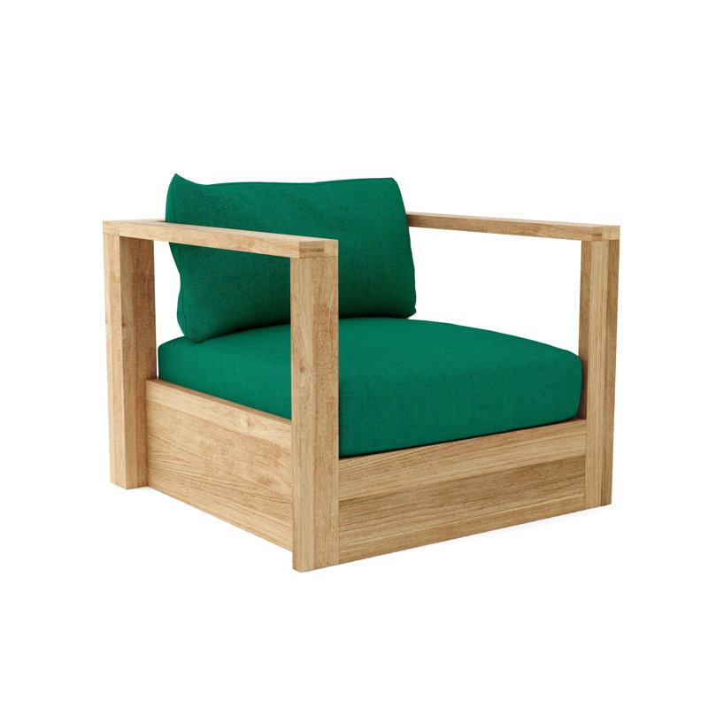Teak Patio Chair with Cushions