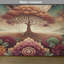 Ensemble de 4 napperons Ambesonne Moon