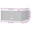 Newlark Upholstered Outdoor Ottoman-698822198-698822199