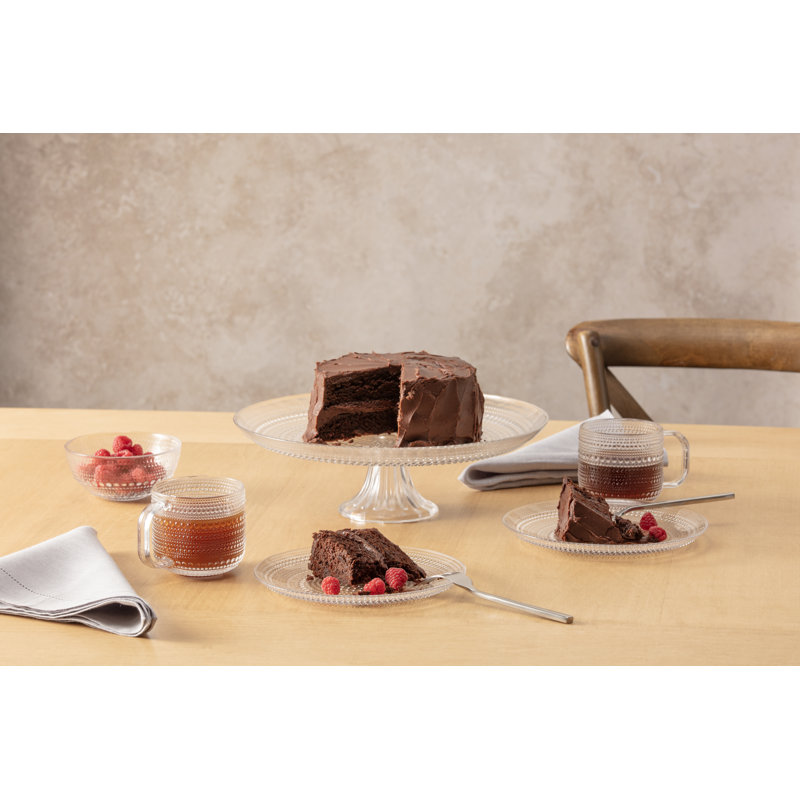 Fortessa Jupiter Glass, 3 Oz. Espresso Cup (Set of 6), Clear, 12 Oz.