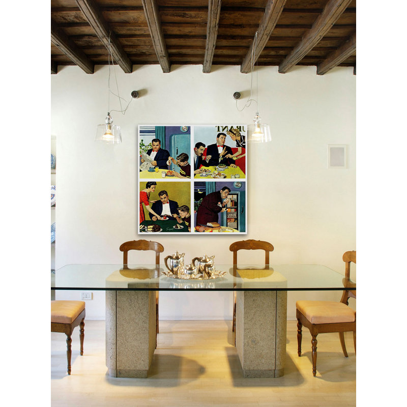 « night raid » par richard sargent, reproduction d’art sur toile tendue, H 48 po x l 48 po