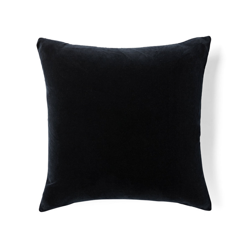Wild Glamour Euro Pillow Cover & Insert, Green/Black