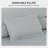 Folding Chair Bed With Pillow, Modern Linen Sleeper Sofa Bed For Living Room,Light Gray-1939447572