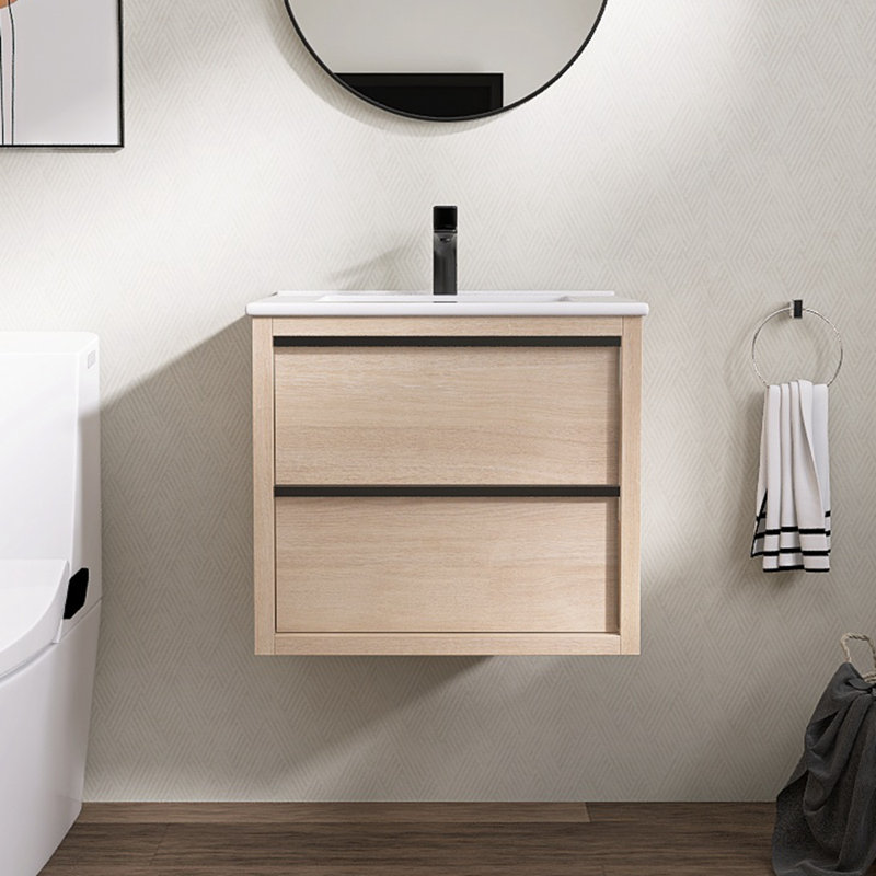 Gabrielle 24'' Single Bathroom Vanity with Ceramic Top