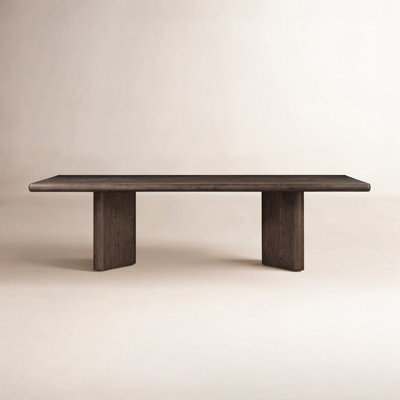 96" Oak Dining Table