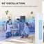 Refroidisseur d'air par évaporation, ventilateur de tour oscillant 3-en-1, refroidisseur d'air 3-en-1 de 42 po