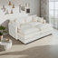 Canapé-lit en chenille moderne avec repose-pieds-1006864278-1006864277