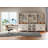 Executive Desk Office Set with Bookcase