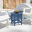 Table d'appoint de patio, table de bout carrée d'extérieur 15 po, table de bout décorative pour espaces intérieurs et extérieurs-385213792