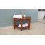 Table d’appoint teck Brookville
