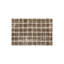 Tapis de ferme 36 x 24, tapis d'entrée rustique à carreaux brun