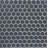 Rivella Hexagon 11 in. x 12 in. Glossy Glass Mosaic Wall Tile-72226207