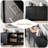Retro Black Solid Wood Sideboard-2032526842