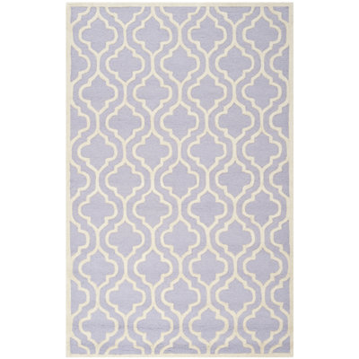 Geometric Wool Hand Woven Area Rug