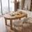 Farmhouse Solid Wood Oval Kitchen Table