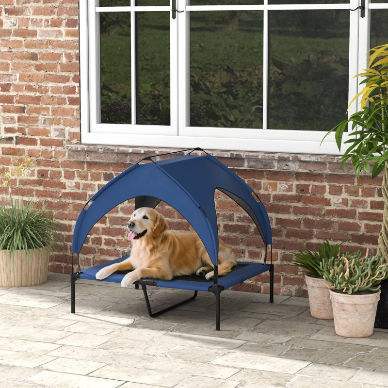 Polyester Pet Bed, Blue