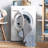 Joris Machine Washable Ivory and Blue Area Rug-1733828119