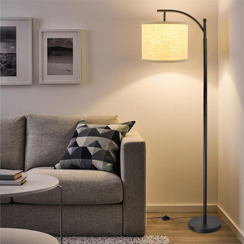 152 H cm Matte Arched Floor Lamp