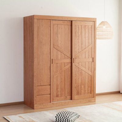 A Simple Wooden Wardrobe