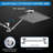 Rain Adjustable Shower Head 2.5 GPM GPM with Self-Cleaning