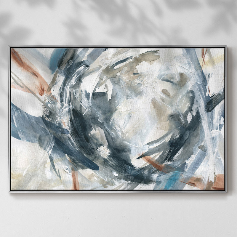 " Hypnotic Array ", 25" H x 37" W x 2" D, Silver