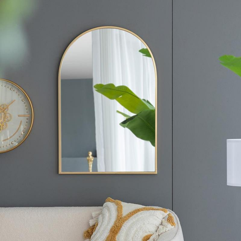 Miroir d'appoint, Doré, 36 po x 24 po
