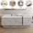 Rectangular Sliding Top Coffee Table With 2 Drawers And 2 Hidden Storage Compartments