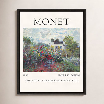 Rocchetto "Artists Garden in Argenteuil" Print