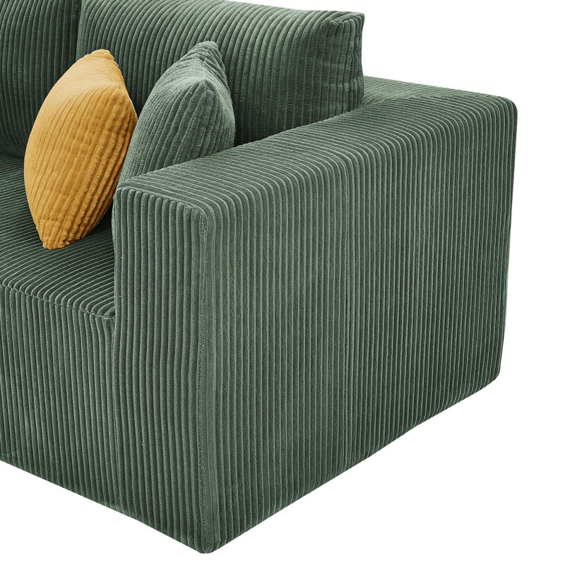 Canapé modulaire rembourré pour le salon