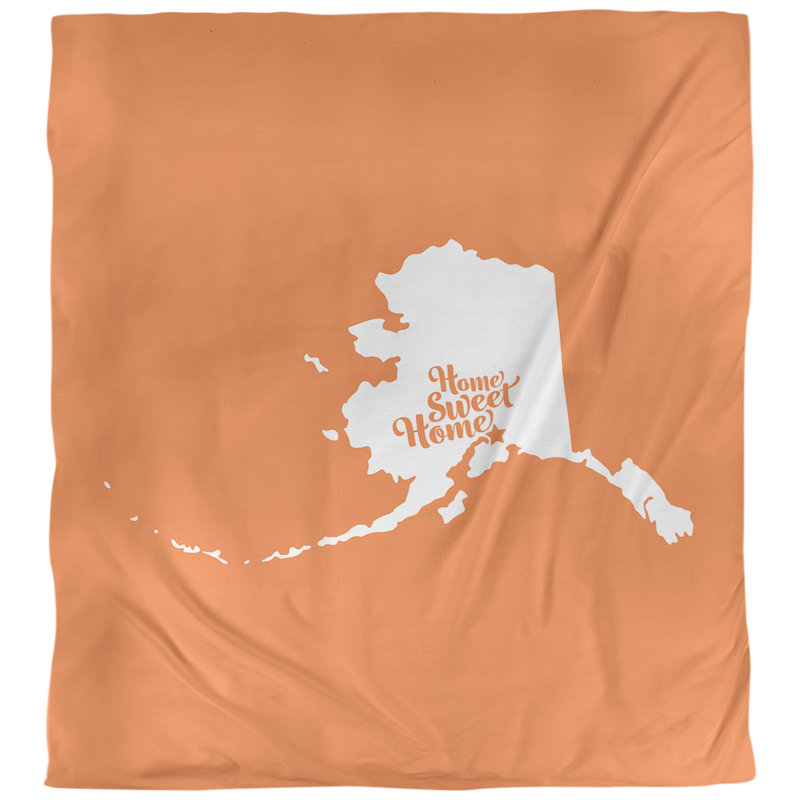 Housse de couette pour ancrage doux home, Housse de couette pour grand lit, Orange