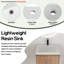  Meuble-lavabo simple mural 24 po avec plateau en résine Vowar