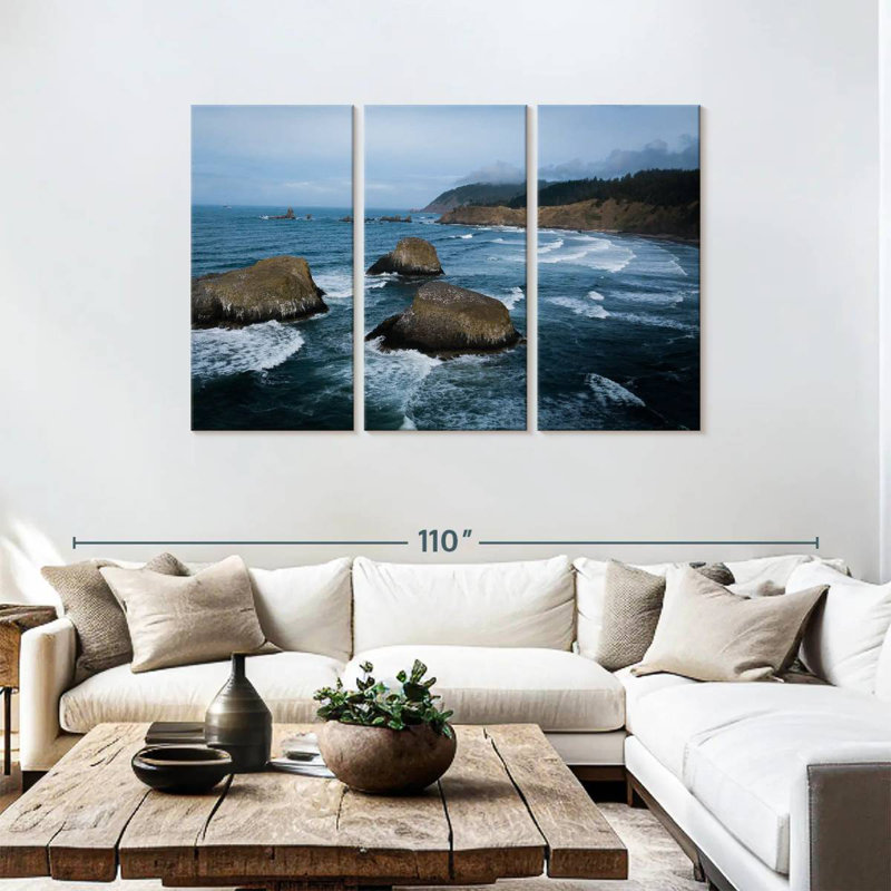 Gillard Oregon Coast, 48" H x 74" W
