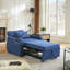 Canapé-lit convertible 3-en-1 avec USB et charge de type C, fauteuil inclinable réglable pour la chambre à coucher de petit espace-2025968010