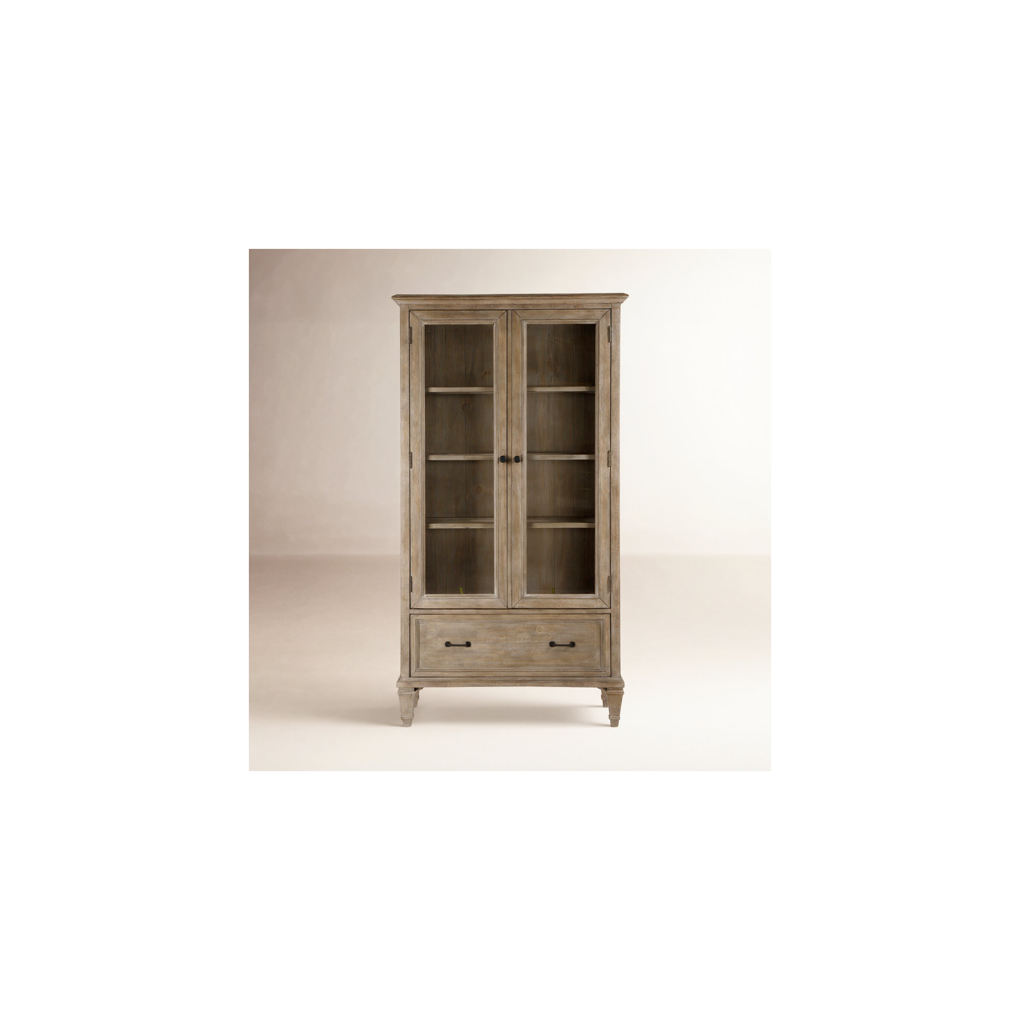 Kerey Storage Bookcase, Dove Tail Gray
