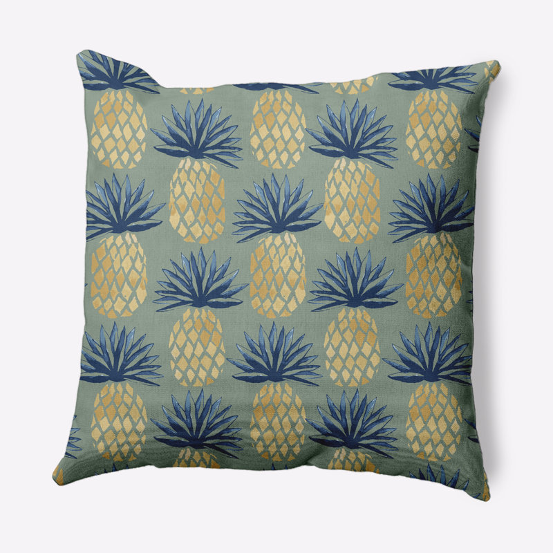 Housse de coussin et insert Vathylakas, Sauge, 16 po x 16 po