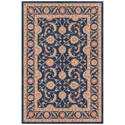 Tapis à motifs floraux traditionnels en ray-grass, rouge, ivoire, or et vert, antidérapant, à poils courts, pour l'intérieur et l'extérieur, adapté aux animaux domestiques, salon, chambre, salle à manger, entrée, couloir, bureau, lavable