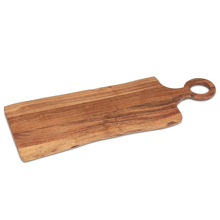 Large Ring Handle Cutting Board, 25" x 10"