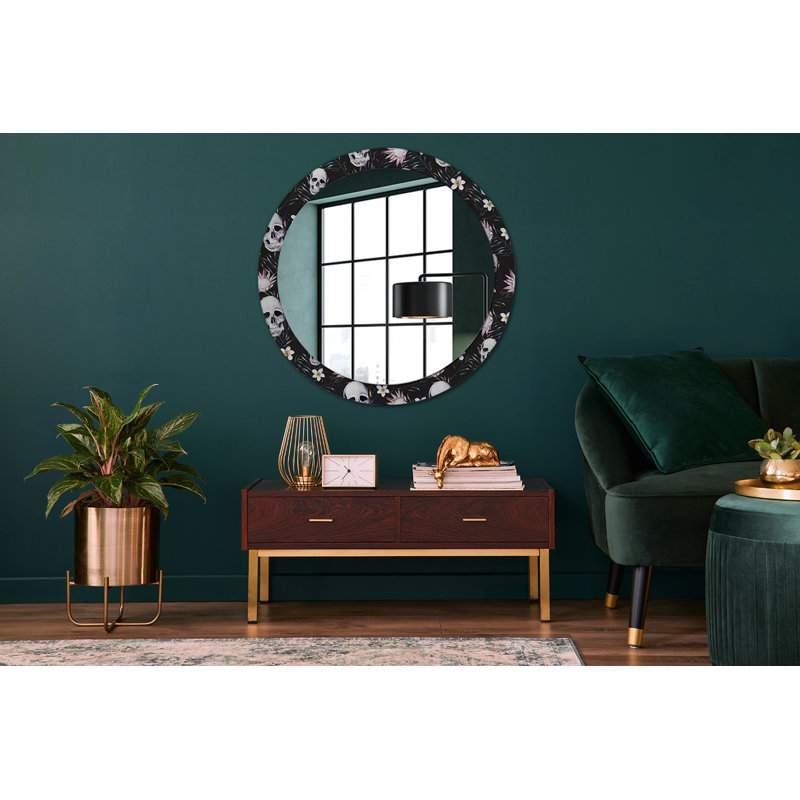 Huldar Glass Flat Wall Mirror