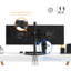 Symple Stuff Multi-Screen Desktop Mount