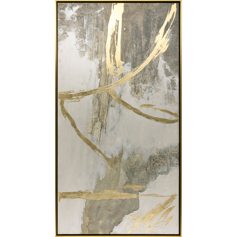 Metallic Expression II Painting by THE Studio